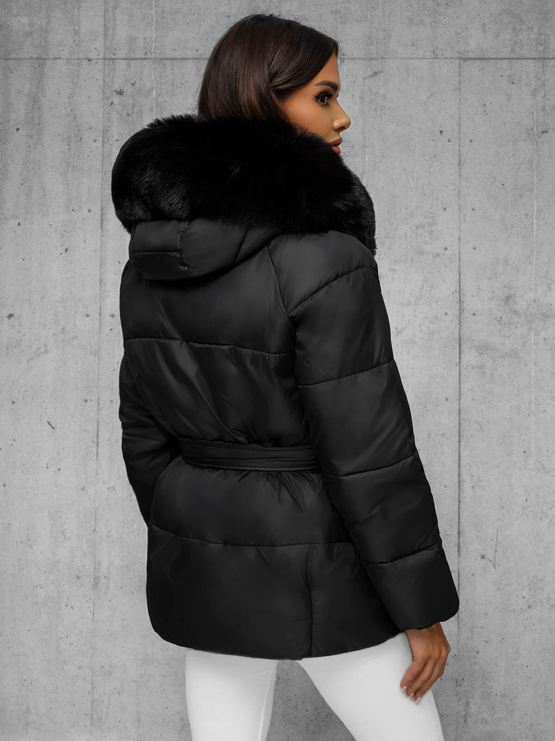 Women's Jacket - Black OZONEE JS/16M9206/392Z