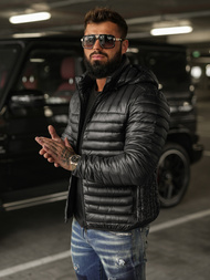 Men's Jacket - Black OZONEE JS/16M9336/392BZ