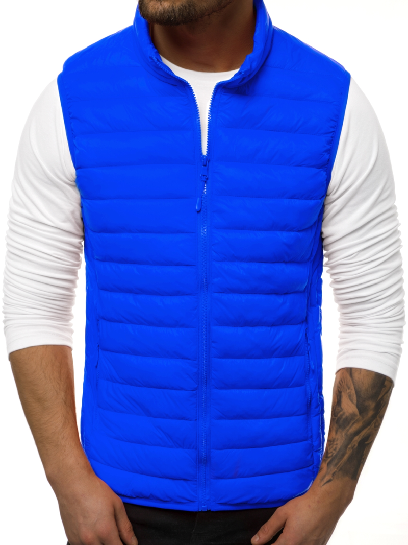 Men's Gilet - Blue OZONEE JS/LY32