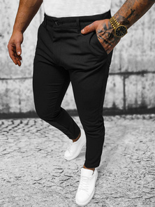 Men's Chinos - Black OZONEE O/4000