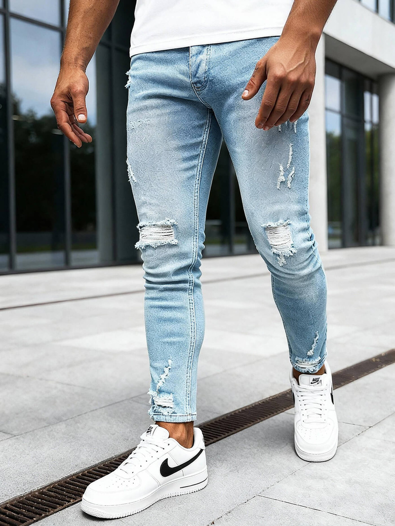 Men's Jeans - Light Blue OZONEE DO/2860