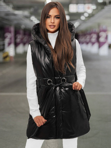 Women's Gilet - Black OZONEE O/DK119/1