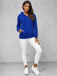 Women's Hoodie - Cobalt OZONEE JS/W03Z