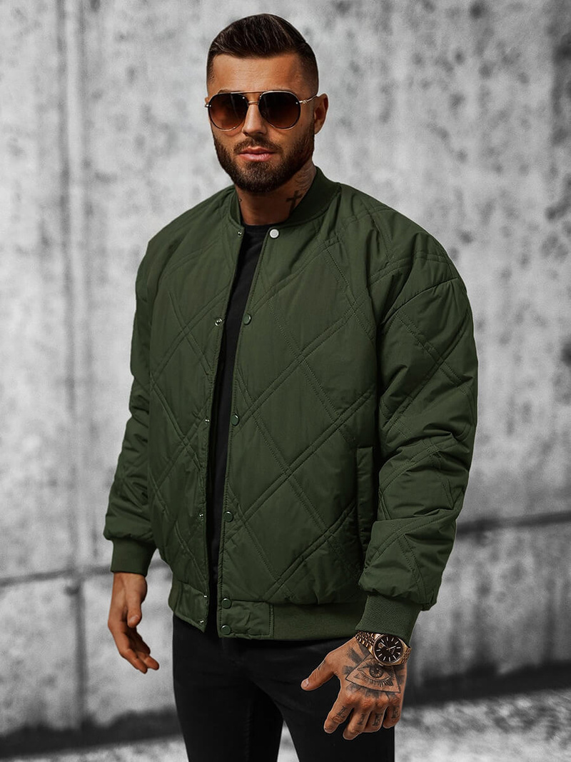 Men's Jacket - Green OZONEE JS/84M3020/136