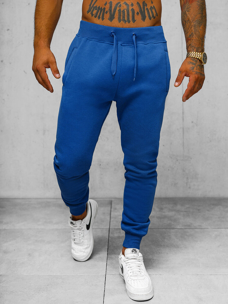 Men's Sweatpants - Cobalt OZONEE JS/XW01Z