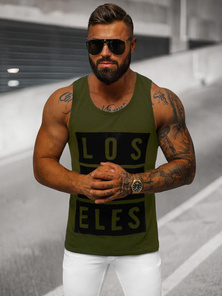 Men's Tank Top - Green OZONEE O/T105/29