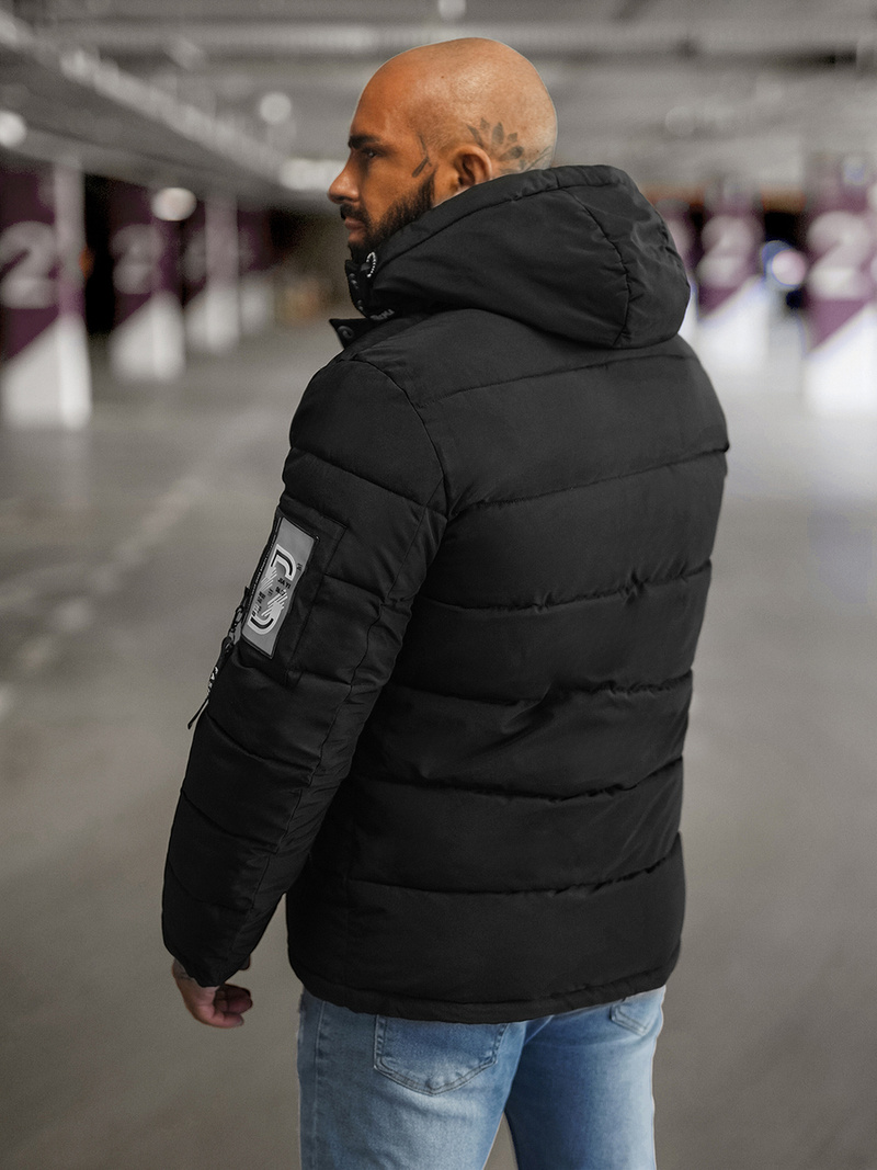 Men's Jacket - Black OZONEE JS/57M7503/392