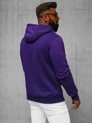 Men's Hoodie - Violet OZONEE JS/2009Z