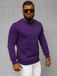 Men's Sweatshirt - Violet OZONEE JS/2001-10Z