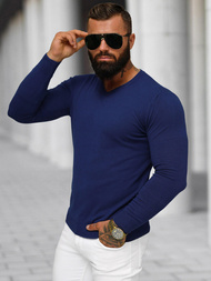 Men's Jumper - Dark Blue OZONEE NB/MMB601/5Z
