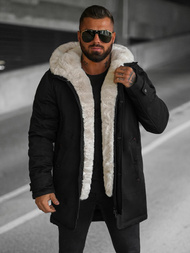Men's Winter Jacket - Black OZONEE JS/22M319/392Z