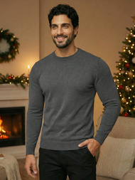 Men's Jumper - Anthracite OZONEE NB/MMB602/3Z