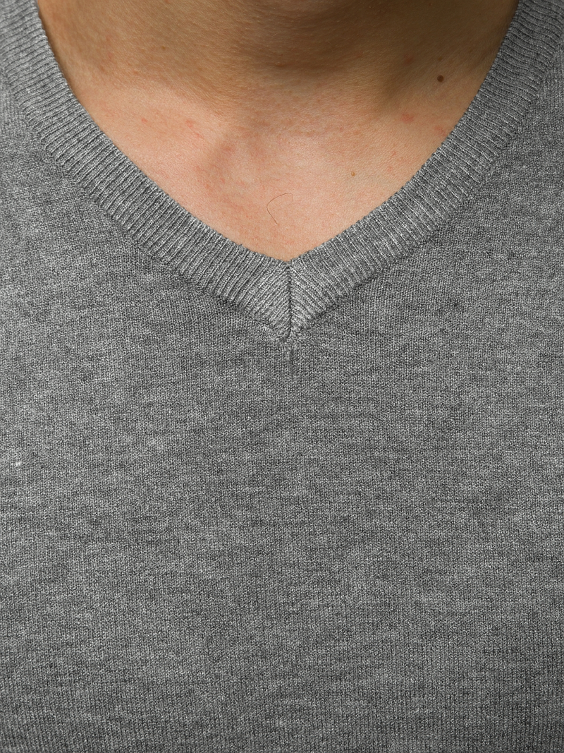 Men's Jumper - Grey OZONEE TMK/YY03/3