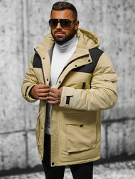 Men's Jacket - Beige OZONEE JS/22M322/62
