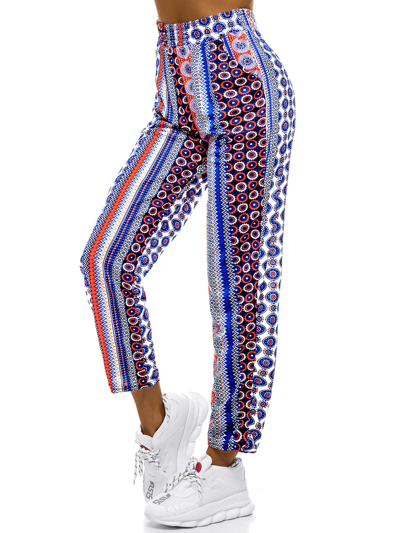 Women's Pants - Blue/Orange OZONEE JS/1017/B69