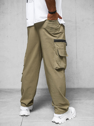 Men's Trousers - Dark Beige OZONEE O/PS5526