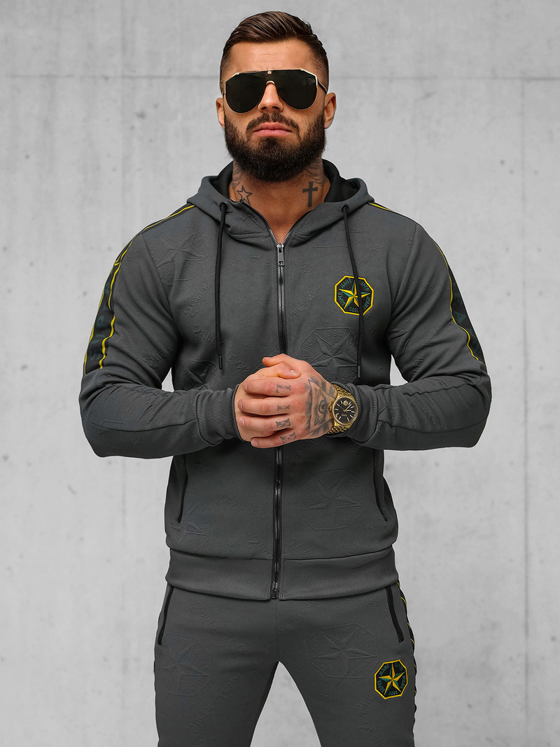 Men's Tracksuit - Anthracite OZONEE O/FF3562AB