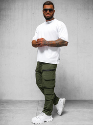 Men's Trousers - Khaki OZONEE O/PS5526
