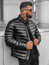 Men's Jacket - Black OZONEE O/M796