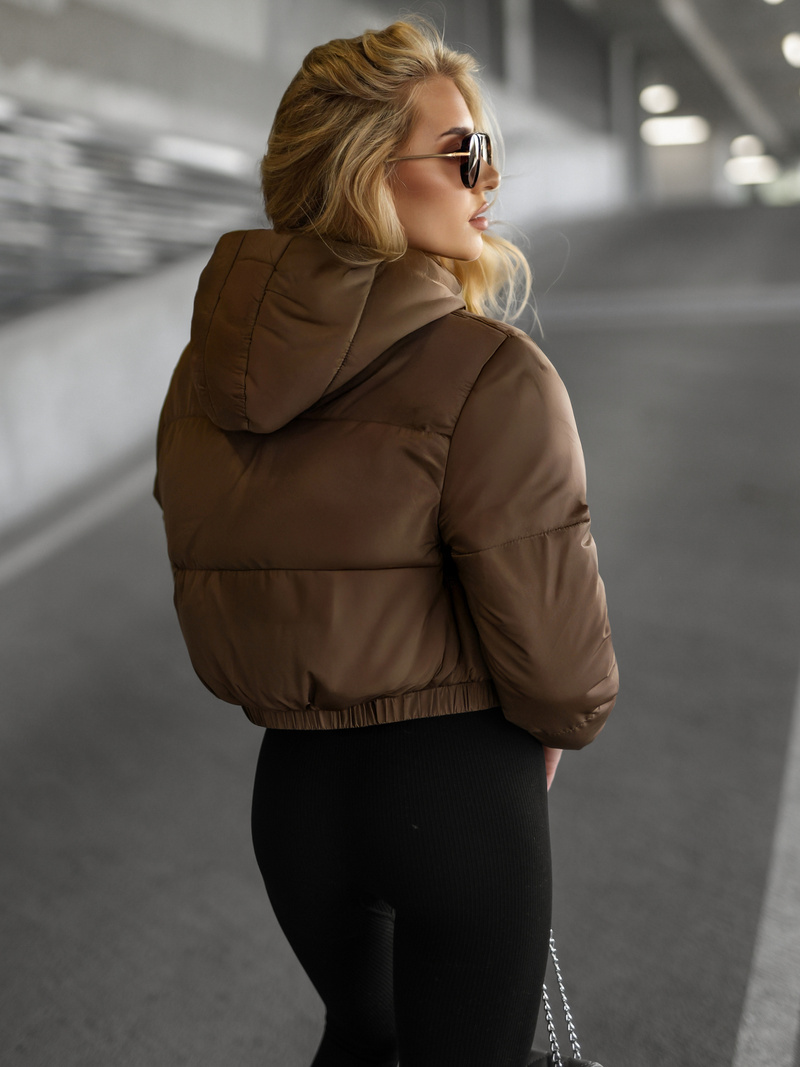 Women's Jacket - Chocolate OZONEE JS/5M3360/158