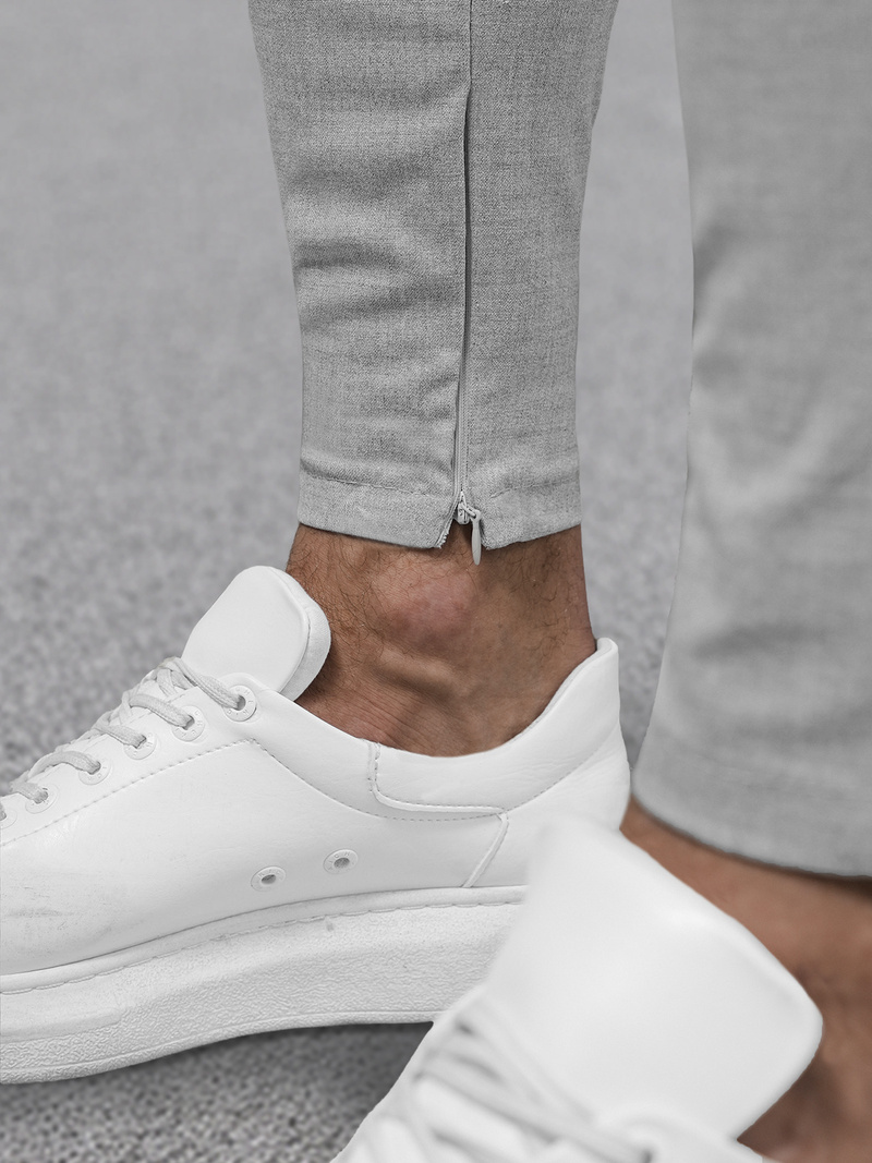 Men's Chinos - Grey OZONEE DJ/3300