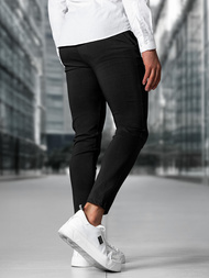 Men's Chinos - Black OZONEE O/P4049Z
