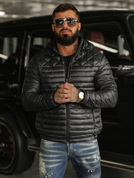 Men's Jacket - Black OZONEE JS/16M9328/392BZ