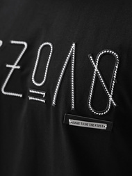 Men's T-shirt - Black OZONEE O/QQ1185