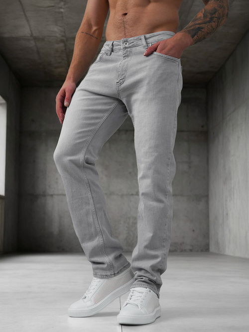 Men's Jeans - Grey OZONEE DO/4041/2