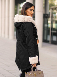 Women's Jacket - Black OZONEE JS/M763/392Z