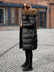 Women's Jacket - Black OZONEE JS/5M3298/392Z