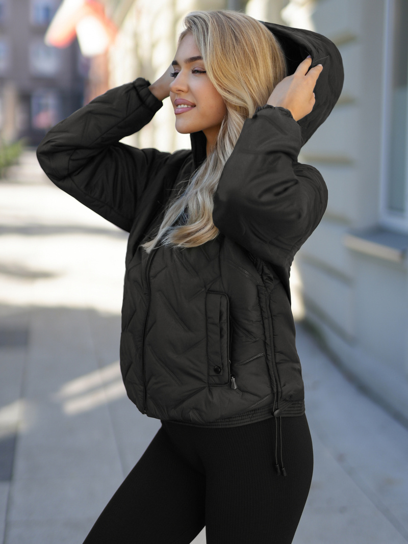 Women's Jacket - Black OZONEE JS/16M9315/392A