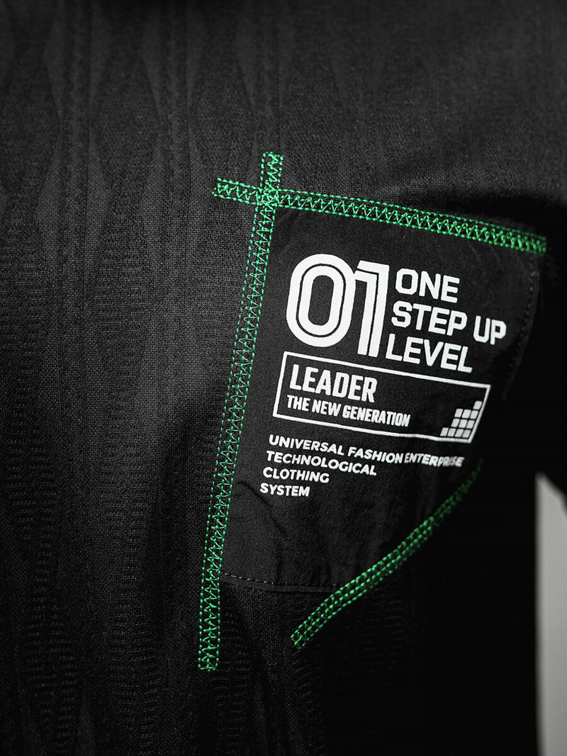 Men's T-shirt - Black OZONEE O/3C333