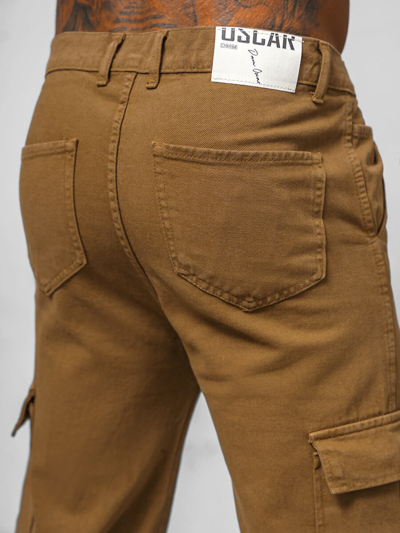 Men's Trousers - Brown OZONEE DO/4001