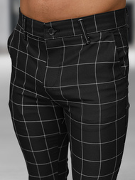 Men's Chino Trousers - Black OZONEE DJ/5505Z