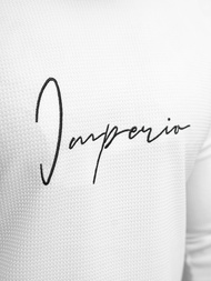 Men's Sweatshirt - White OZONEE O/D7197Z