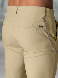 Men's Chinos - Beige OZONEE DJ/3300Z
