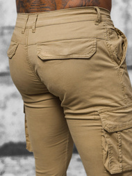 Men's Chinos Jogger - Beige OZONEE NB/MP0202K