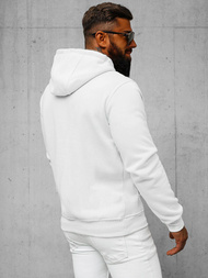 Men's Hoodie - White OZONEE JS/2009Z