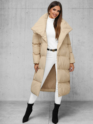 Women's Jacket - Beige OZONEE JS/M737/62Z