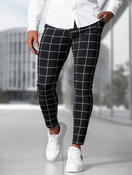 Men's Chinos - Black OZONEE O/P4009Z