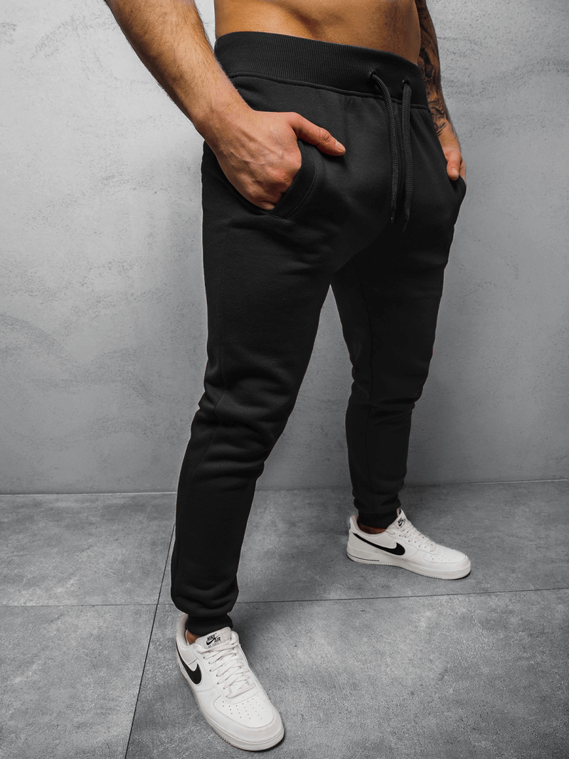 Men's Sweatpants - Black OZONEE JS/XW01Z