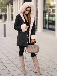 Women's Jacket - Black OZONEE JS/M763/392Z