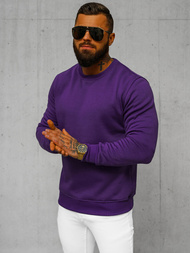 Men's Sweatshirt - Violet OZONEE JS/2001-10Z