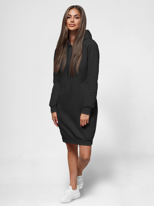 Women's Hoodie - Black OZONEE JS/YS10005/3Z