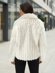 Women's Jacket - White OZONEE JS/11Z8261Z