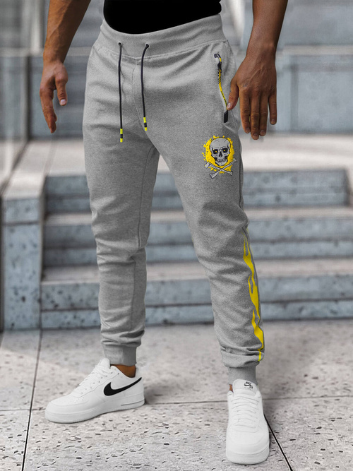 Men's Sweatpants - Grey OZONEE JS/K10237Z