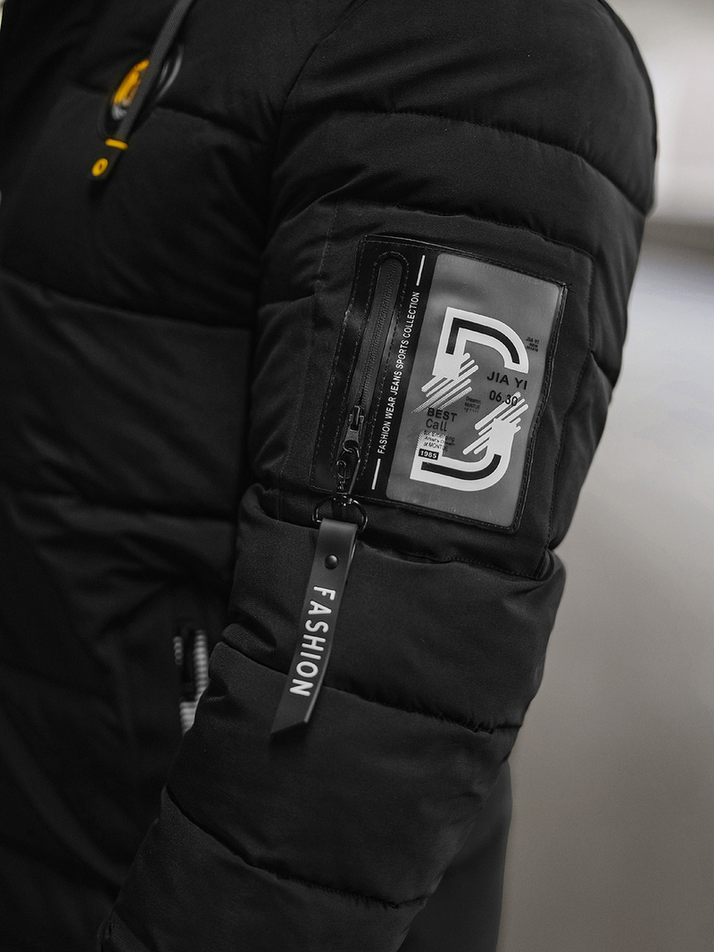 Men's Jacket - Black OZONEE JS/57M7503/392