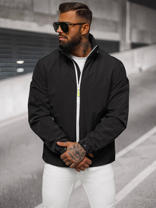 Men's Softshell Jacket - Black OZONEE JS/5M3105/392Z