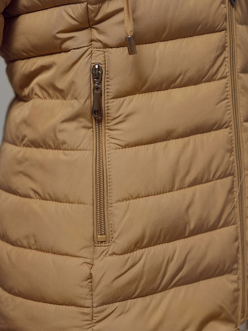 Women's Jacket - Dark Beige OZONEE JS/16M9103/84